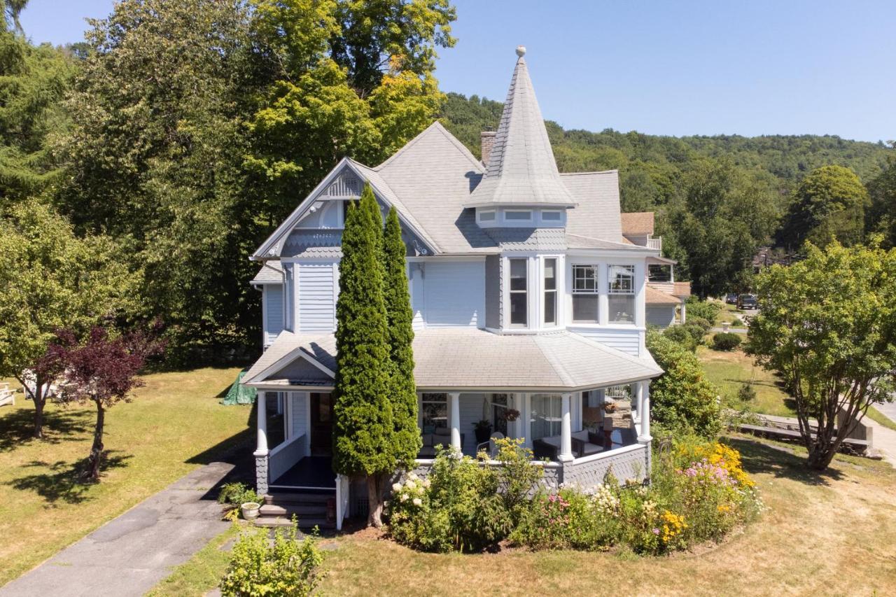 Streamside Victorian Villa Margaretville Exterior foto